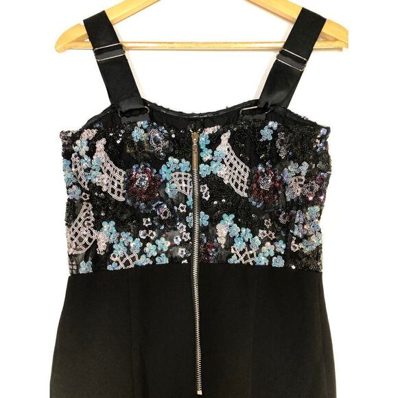 Bronx & Banco Annabelle Jumpsuit Sequin Black L - Picture 9 of 16